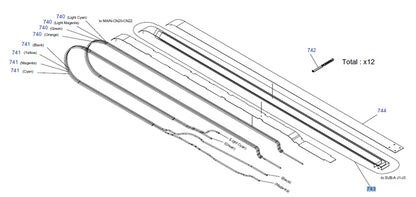 CR FFC Cable Harness (Imitation) for EPSON Pro GS6000 - 2123092