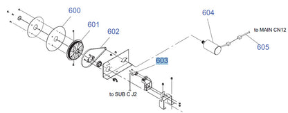 EPSON Pro GS6000 PF Encoder Assy - 2123061