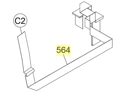 HARNESS,PANEL for EPSON Pro 3880/3890/3800 - 2142272