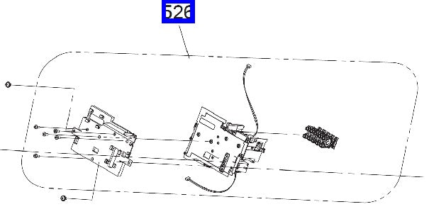 EPSON Pro 7700/9700 Damper ASSY-SELECTOR,UNIT,K-C,ESL,ASP - 1543216