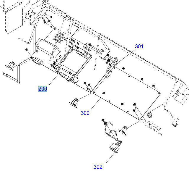 Main Board 6335B,C700 for EPSON Pro 7880/7450 - 2117093
