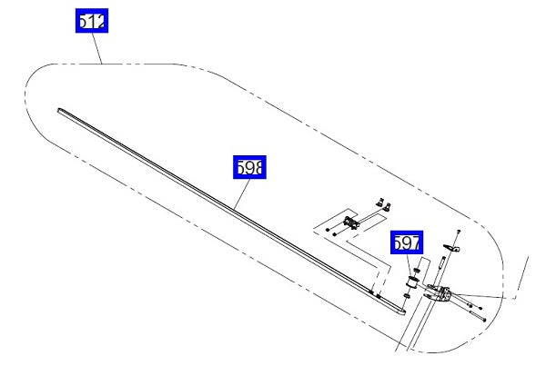 CR Belt Unit /PULLEY,DRIVEN,UNIT,44,ESL,ASP for EPSON Pro 9700/9710/9890/9900/9910 /SureColor SC-P8000/P9000 - 1715360/1696177