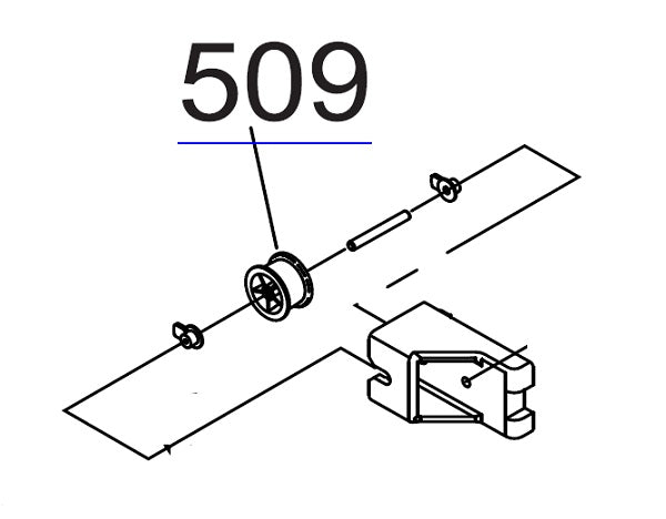 EPSON Pro T3000/T3200 PULLEY,DRIVEN,B - 1533056