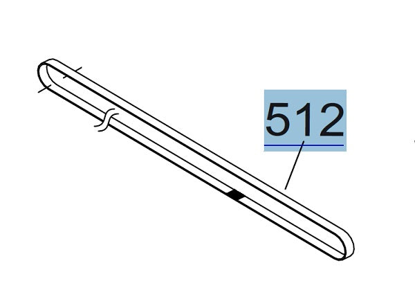 CR BELT 44 for EPSON B6000 F6000 F6200 F6300 / T7000 T7200 T7200D - 1560744