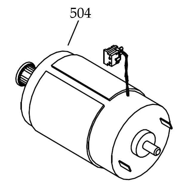 EPSON L110/L210/L300/ L350/Sx235w/Sx435w/ Sx440w/Wf-2010/Wf-2510 /Wf-2520NF/Wf-2530/Wf-2540 /Wf-2630 PF Motor - 1548502