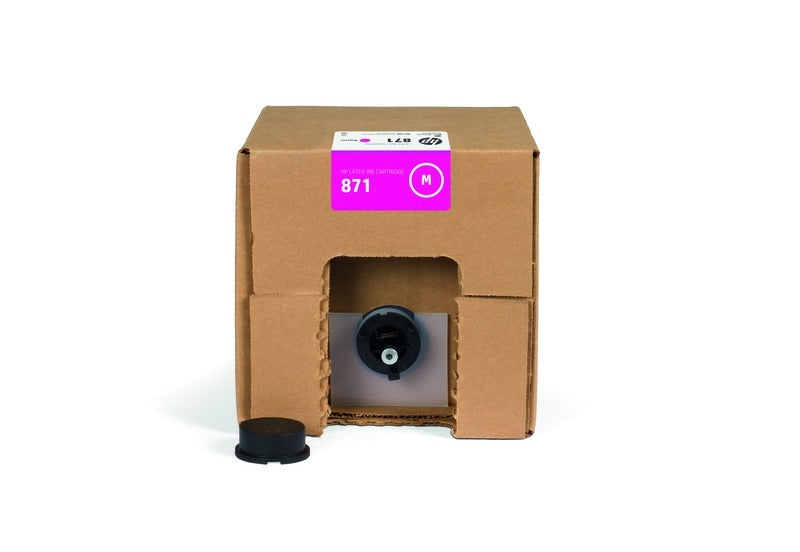 HP 871A 3-Liter Magenta Latex Ink Cartridge for Latex 370, 570 - G0Y80D