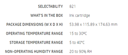 HP 821 400ml Latex Optimizer Ink Cartridge for Latex 110, 115 Printers - G0Y92A