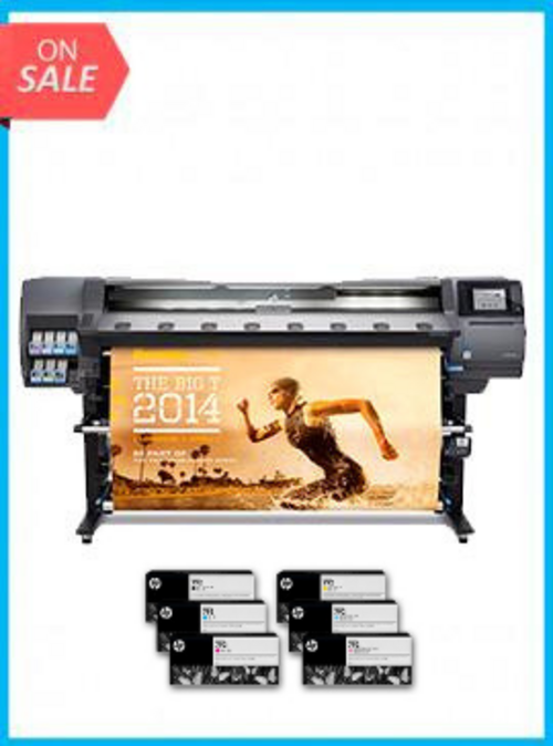 HP Designjet 360 Latex 64in Printer - Refurbished (1 Year Warranty) + Starter Supplies