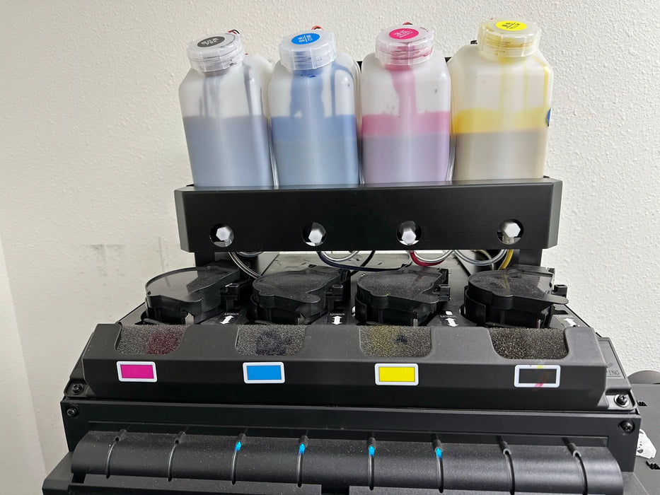 DTF, Mimaki, Roland, Mutoh 3 Liter Bulk System With Low Ink Alarm