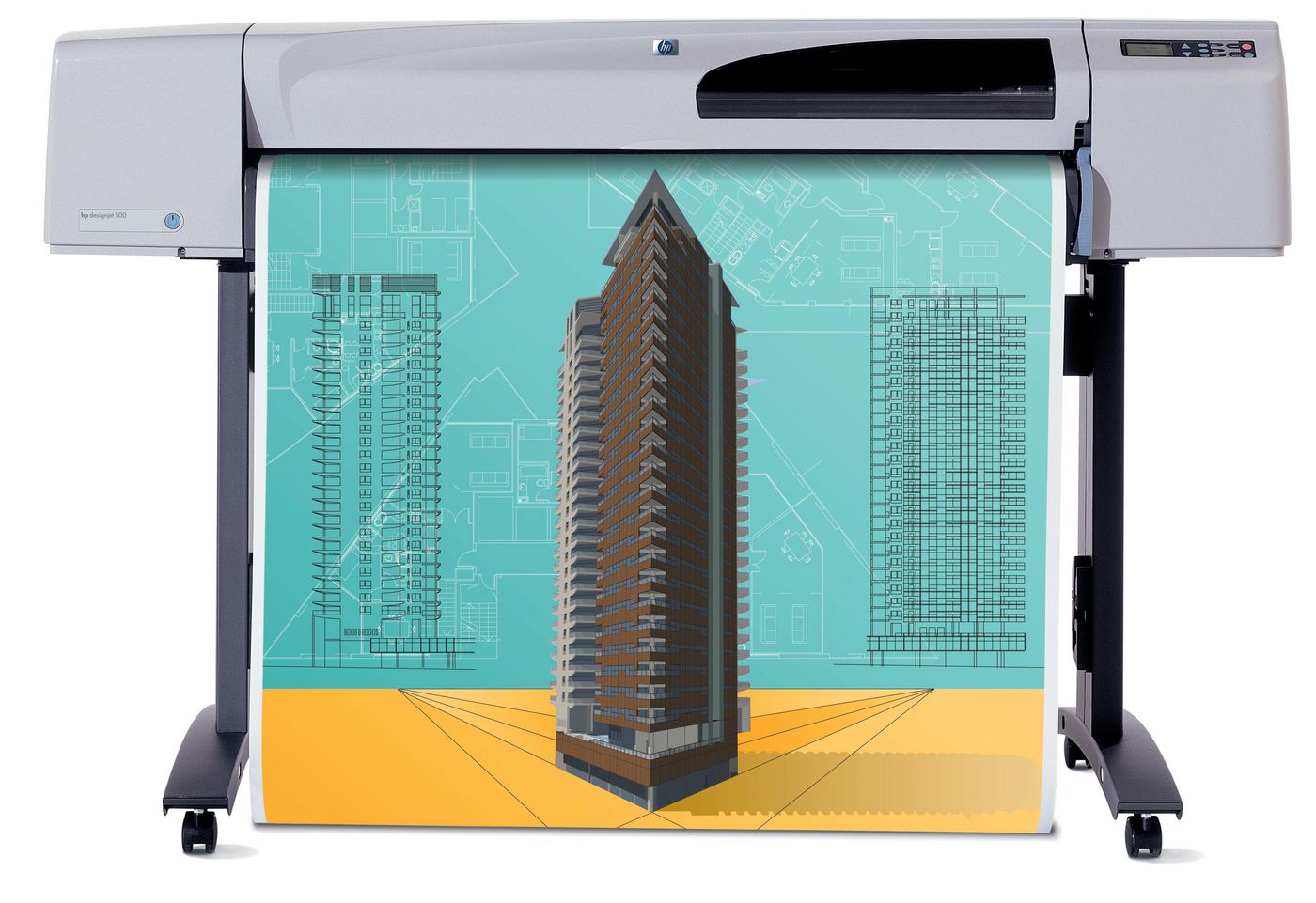 HP DesignJet 500PS 42&quot; Printer (C7770C) - Refurbished (1 Year Warranty)