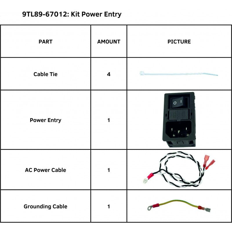 Summa S One Kit Power Entry (9TL89-67012)