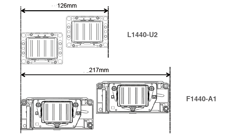 EPSON L1440-U2 L1440-A1 DX7 Print Head - FA45002