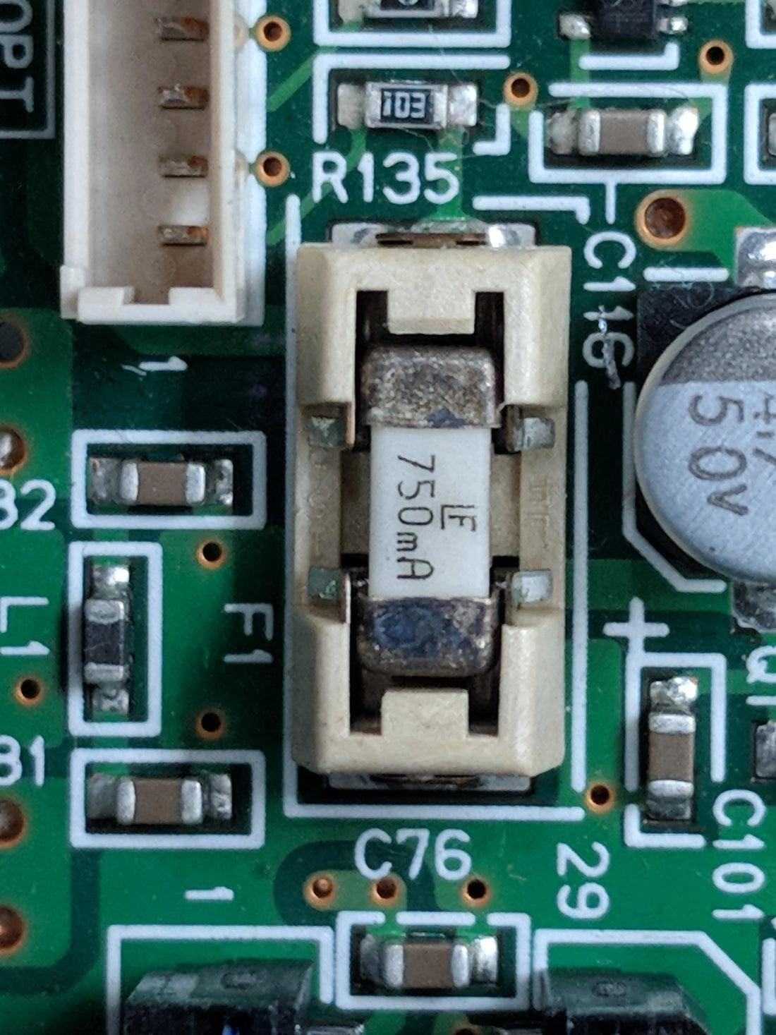 Mutoh PN 60501-0003 (Head Fuse .750ma)