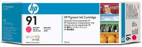 HP 91 775-ml Magenta DesignJet Pigment Ink Cartridge for DesignJet Z6100 - C9468A / Partially Used