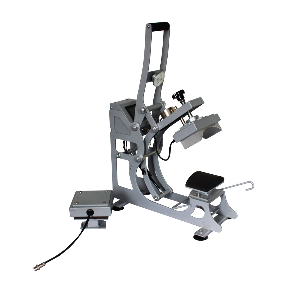 2 in 1 Auto-open Cap and Label Heat Press Machine
