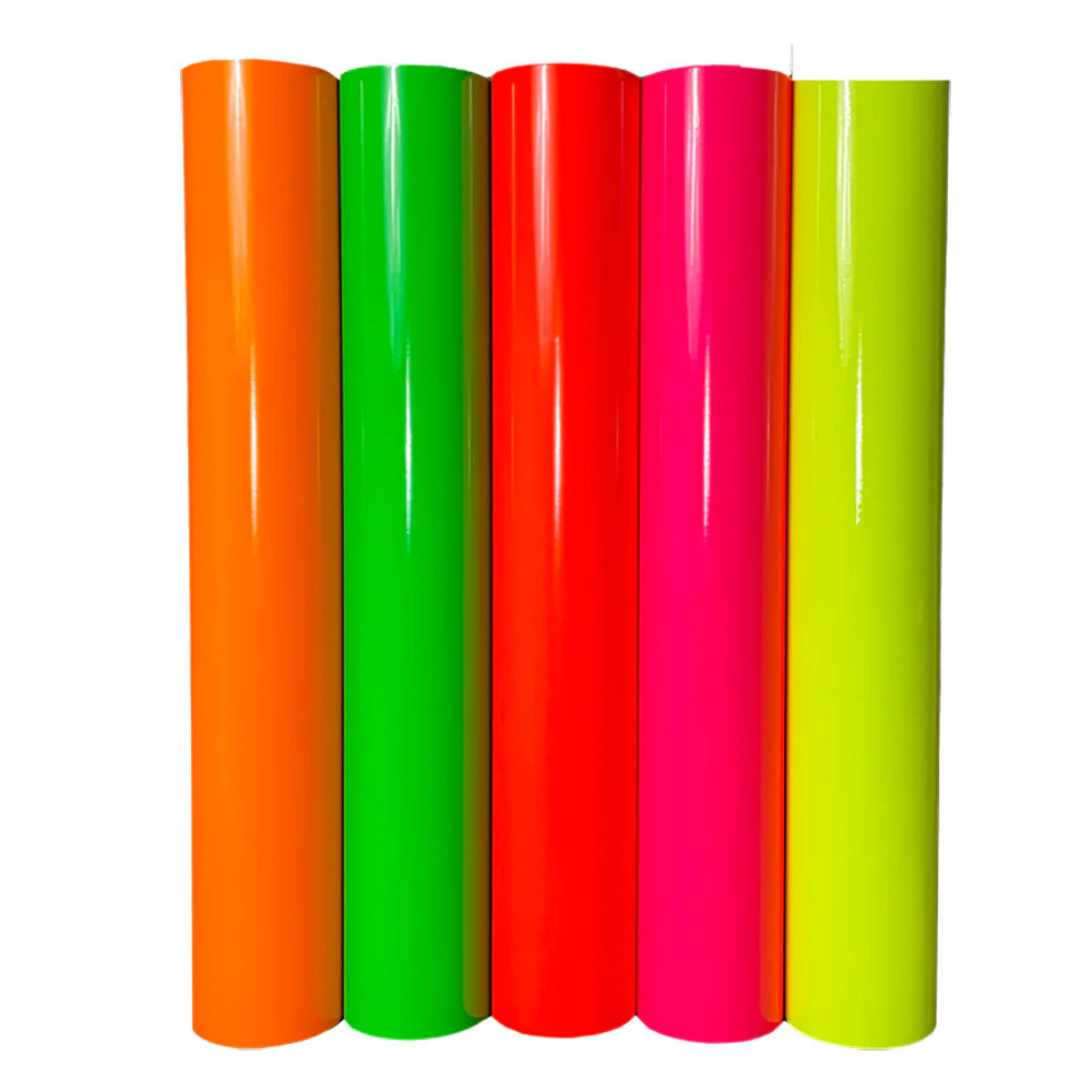 Oracal 6510 Fluorescent Cast Vinyl - 24 in x 10 yds (Choose Color)