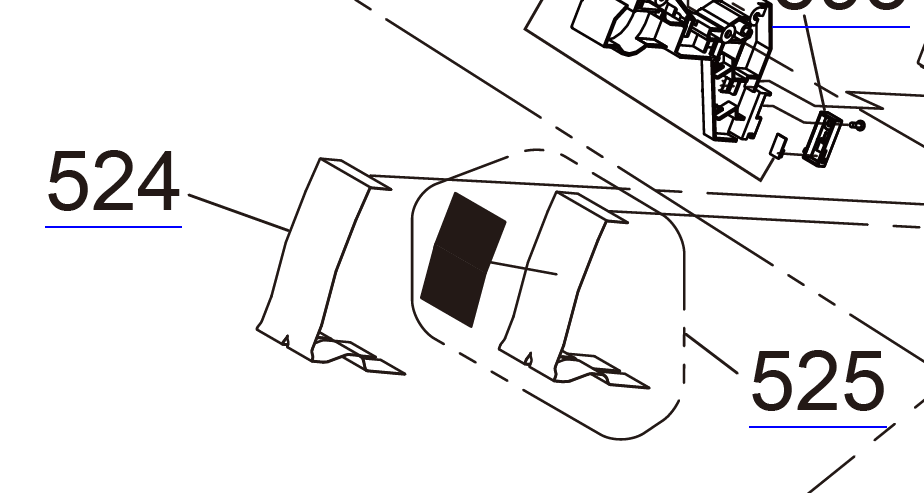 Head Cable A+B (CN105,CN106) for EPSON P6000 P7000 P8000 P9000 / P6070 P7070 P8070 P9070 / 7700 7890 7900 9700 9890 9900 - 1521061+2142248