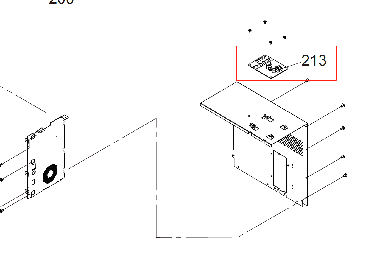 LED Relay Board for EPSON SC-S40600 S60600 S80600 / P7500 P9500 B9000 / F9300 F9400 F10000 R5000 - 2175354