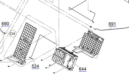 EPSON SureColor P7500 P7550 P7570 / P9500 P9550 P9570 KEEP CAP ASSY - 1821516