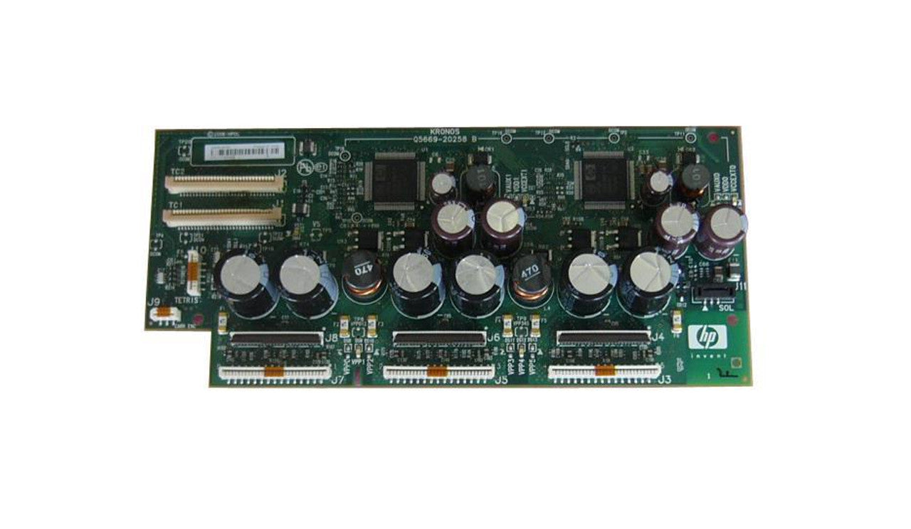 Carriage PCA board for the HP Designjet Z2100, Z3100, Z5200 Series (Q5669-60682) - Refurbished