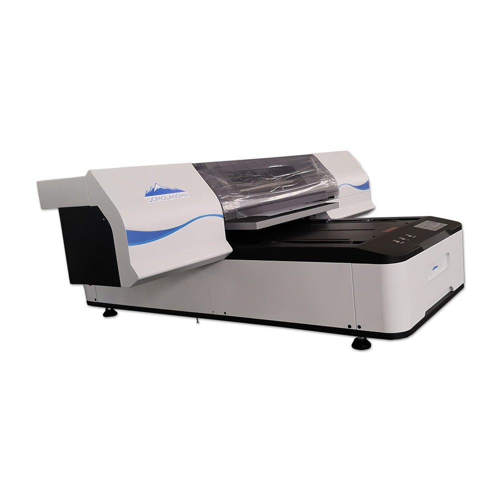 Qomolangma 6090 Digital Flatbed UV Printer, White Ink and Color Ink