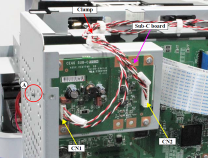 LED Relay Board for EPSON SC-S40600 S60600 S80600 / P7500 P9500 B9000 / F9300 F9400 F10000 R5000 - 2175354