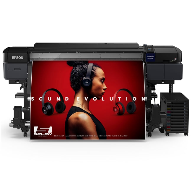 ON SALE - Epson SureColor S80600L 64" Solvent Printer - Refurbished (Choose 90 Days, 1, 2, 3 or 4 Years Warranty)