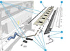 HP LATEX 310 MEDIA INPUT ASSY 54 SERV B4H69-67043 NEW www.wideimagesolutions.com Parts and Inks 270.99