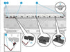 HP LATEX 310 - 360 - 330 SERVICE STATION (SVS) WINDOW PINCH LEVER GUTTER B4H70-67054 NEW www.wideimagesolutions.com Parts and Inks 147.99