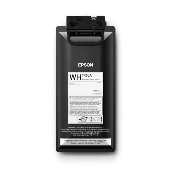 Epson T45L, 1500 ml White Ultrachrome GS3 Ink Pack for the Epson Surecolor S80600L - T45LA20