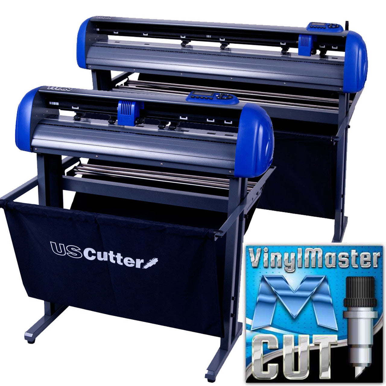 USCutter TITAN-3 (ARMS) Vinyl Cutter 68&quot; w/ Stand, Basket &amp; VinylMaster Cut Software - New