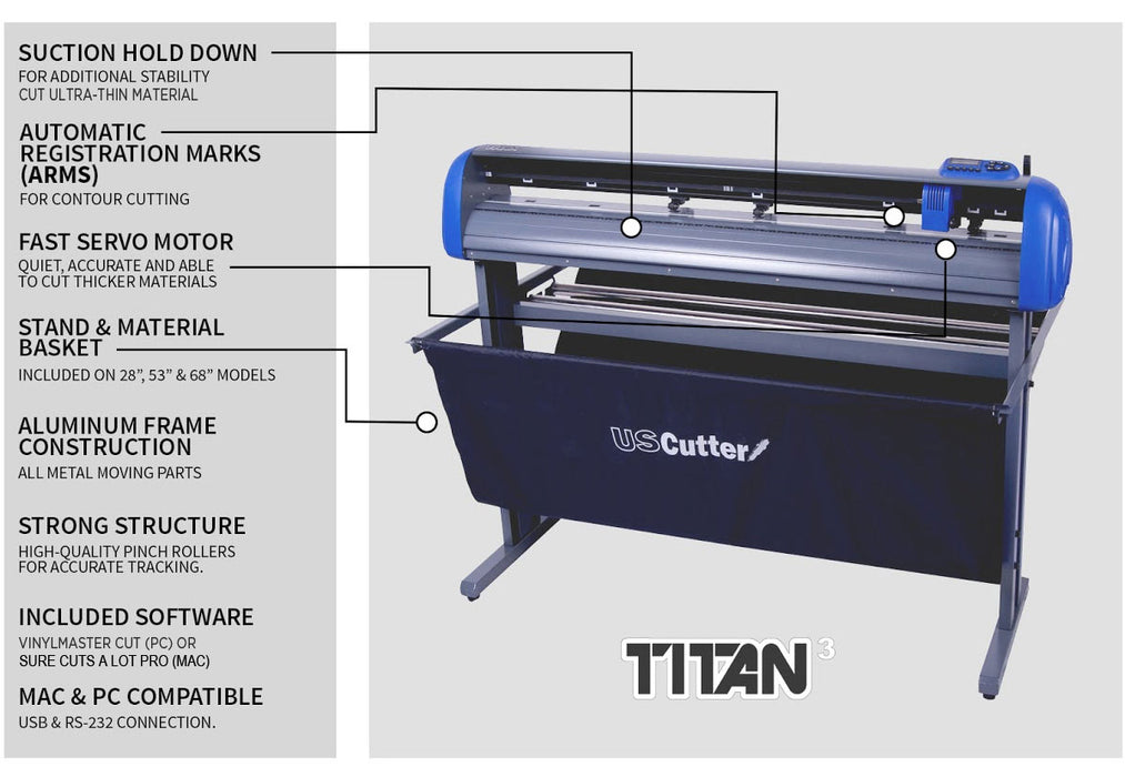 TITAN-3 (ARMS) Vinyl Cutter 28
