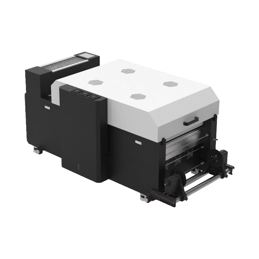 24″ Automatic DTF Powder Shaker and Dryer with Vacuum Absorption Conveying Platform