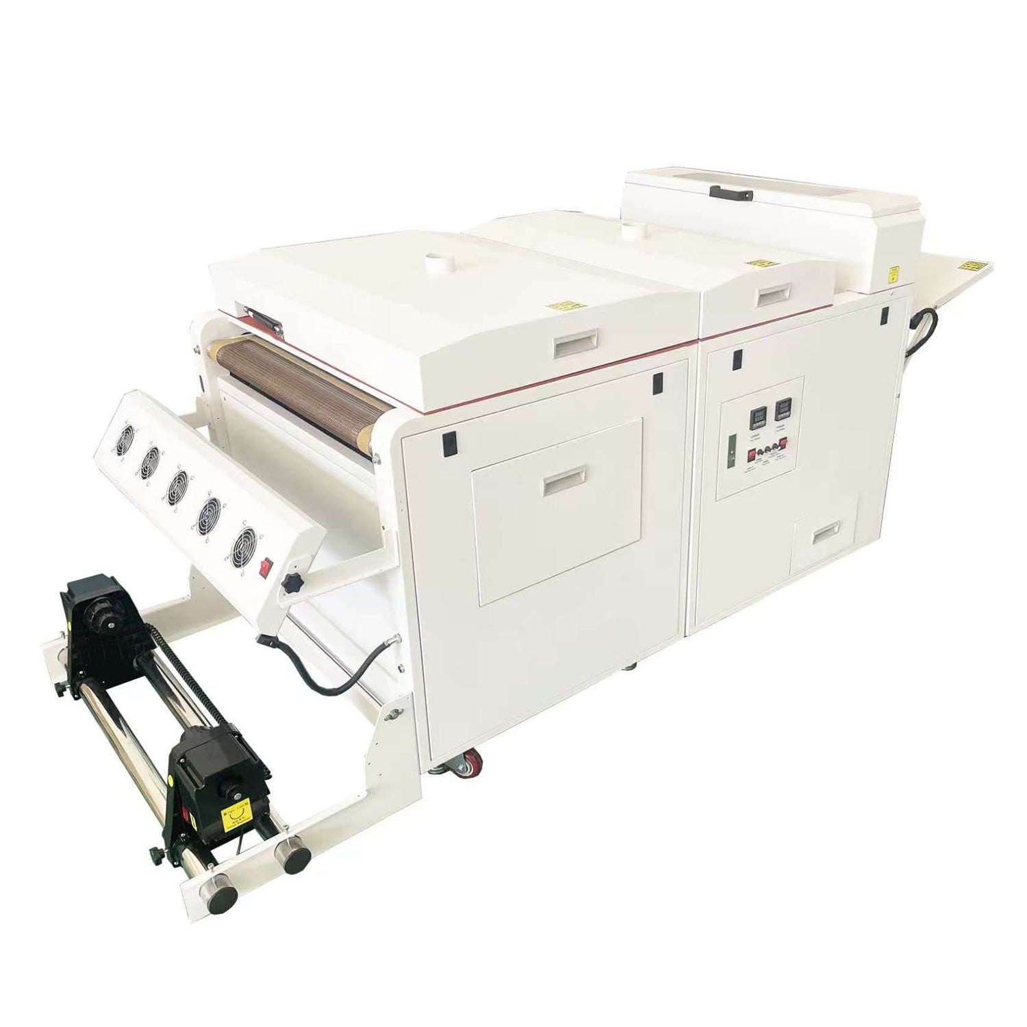 24in Automatic DTF Powder Shaker and Dryer with Vacuum Absorption Conveying Platform