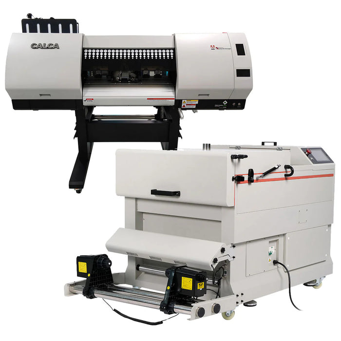 CALCA PRO 24inch (600mm) DTF Printing System (Dual Epson I3200-A1 Heads, Automatic Recyling Powder Shaker and Dryer)