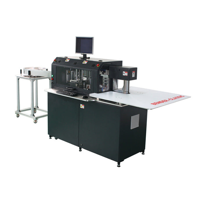 US Stock, Ving Multifunction Automatic CNC Channel Letter Bending Machine (with notching and flanging function)