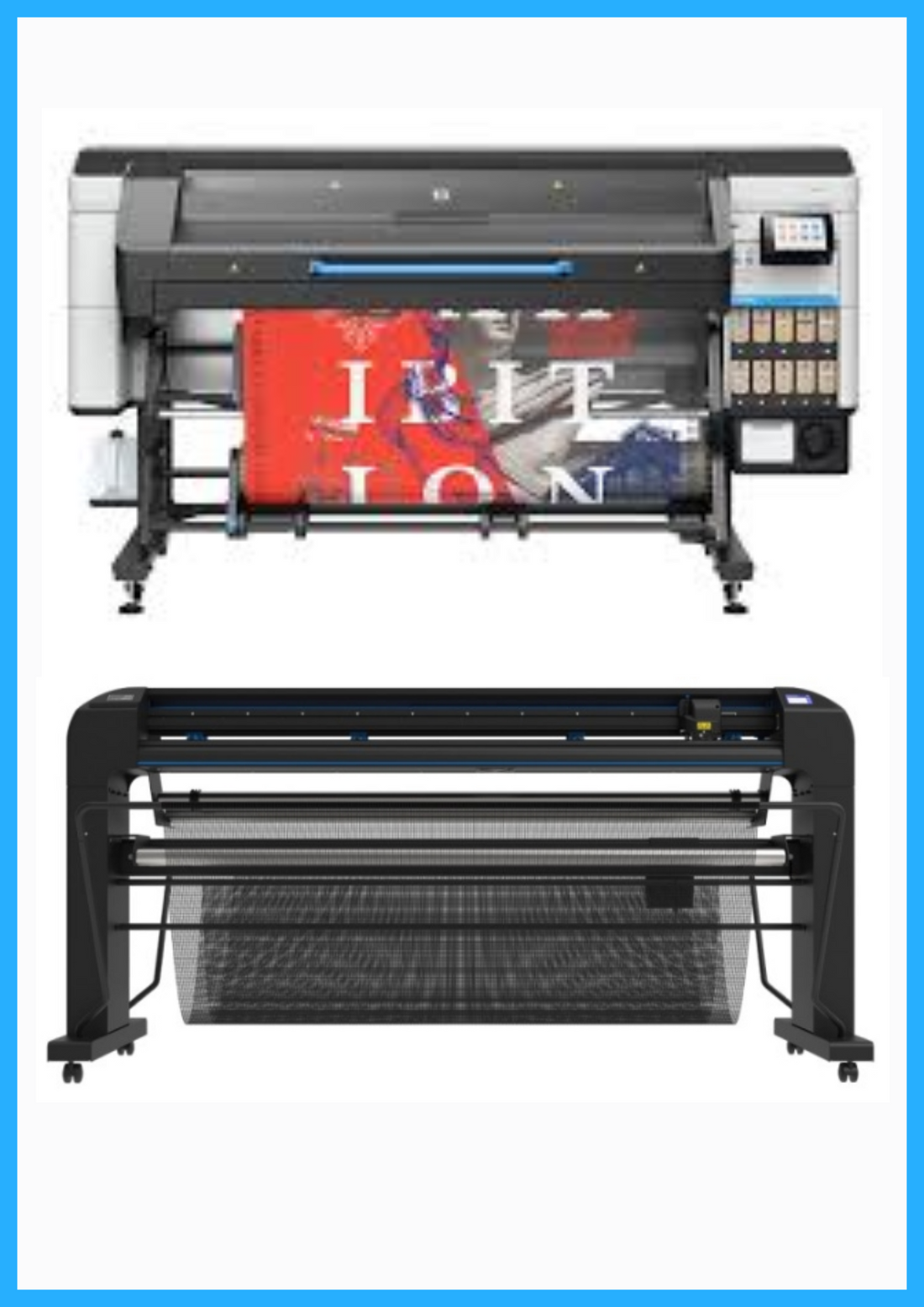 ON SALE - BUNDLE - HP Latex 830W 64&quot; Wide Format Printer  - New + Summa S Class 3 T160 62&quot; Vinyl Cutter (S3T160) - New