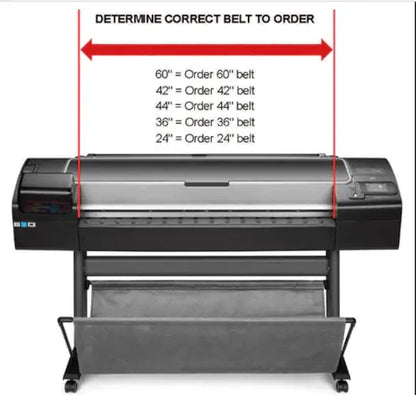Carriage Belt Kit for the HP Designjet T610, T620, T1100, T1120, Z2100, Z3100, Z3200 44" Series (Q6659-60175)