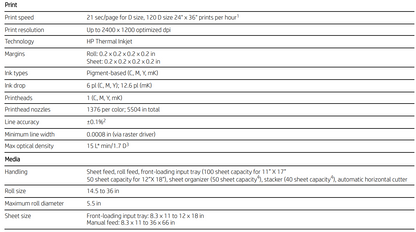 HP DesignJet XT950 36" Large Format Printer - New