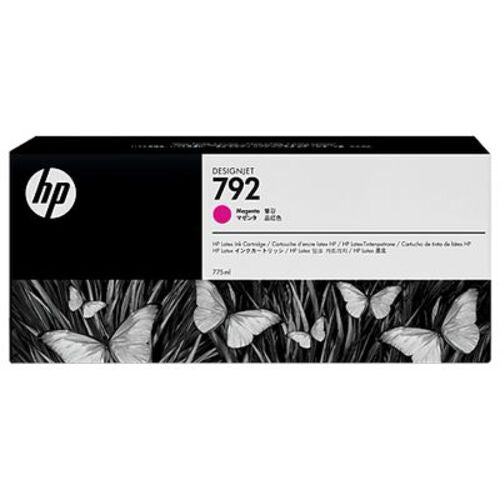 HP 792 Magenta Latex Ink Cartridge 775ml for Designjet L26100, L26500, L28500 - CN707A