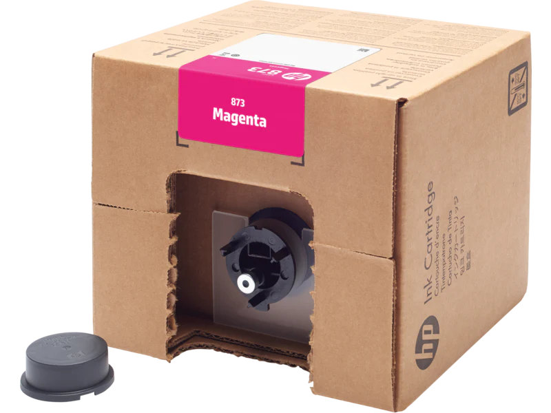 HP 873Y 3-L Magenta Latex Ink Cartridge for Latex 800 Printer (4UV40A)