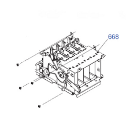 Holder Assy, IC, Left, 8C, B for Epson Stylus Pro 7800/7880/9800/9880 - 1488402/1488406/1468028