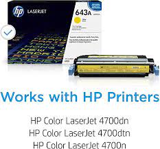HP Yellow Toner for the Color LaserJet 4700 - Q5952A