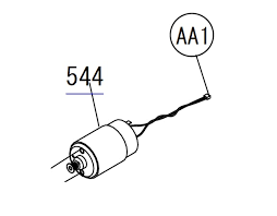 EPSON F2000 F2100 MOTOR ASSY.,CR - 2148994