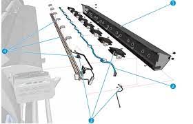 Air Curtain Resistors 64 SERV for the HP Latex 360 Series (B4H70-67065) - New