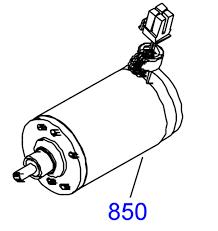 PF Motor for EPSON Pro 9800/9880/9400/9450/118800 - 2111147