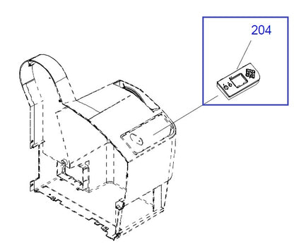 Panel Assy, ASP (USED) for EPSON Pro 7400/7450/7800/ 7880/9400/9450/ 9800/9880 - 2112807