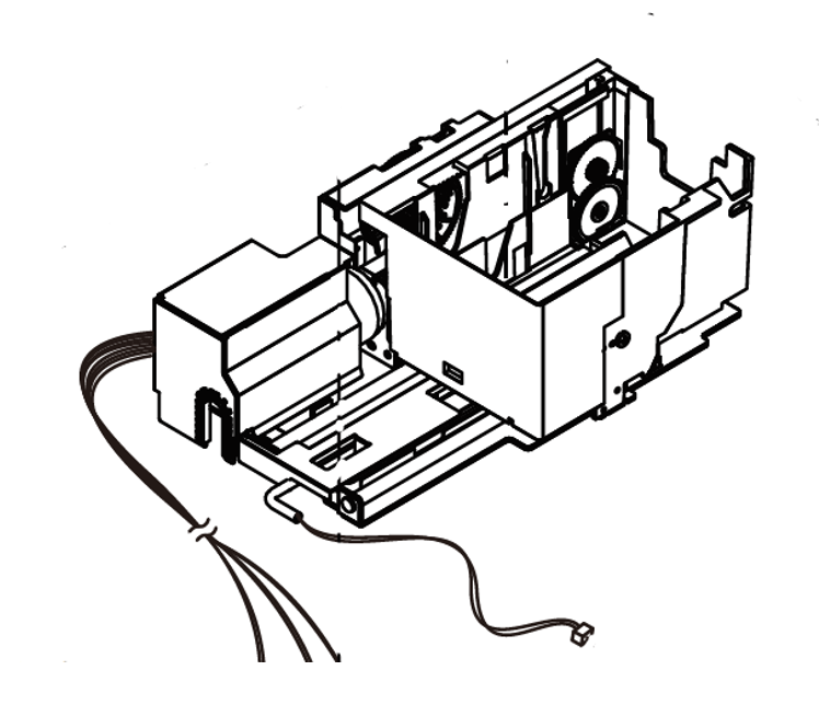 Cloth Wiper Carriage Assy for EPSON S40600/S60600/S80600 - 1764638 / 1680705 / 1710085
