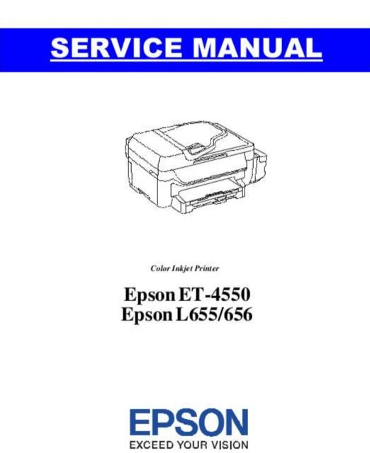 EPSON L655/L656/ET-4550 Service Manual