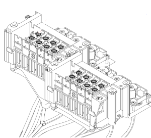 CR DUCT ASSY for EPSON SC-F9200 F9270 - 1906404 / 1863900